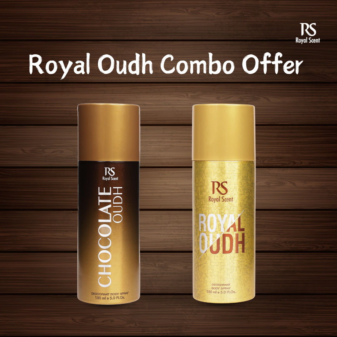 Oudh Deo Combo For Men - Pack of 2 ( 150ml Each )